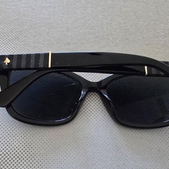 Kate Spade New York Women\'s Johanna 2 80790 Sunglasses, Black, 53-17-140